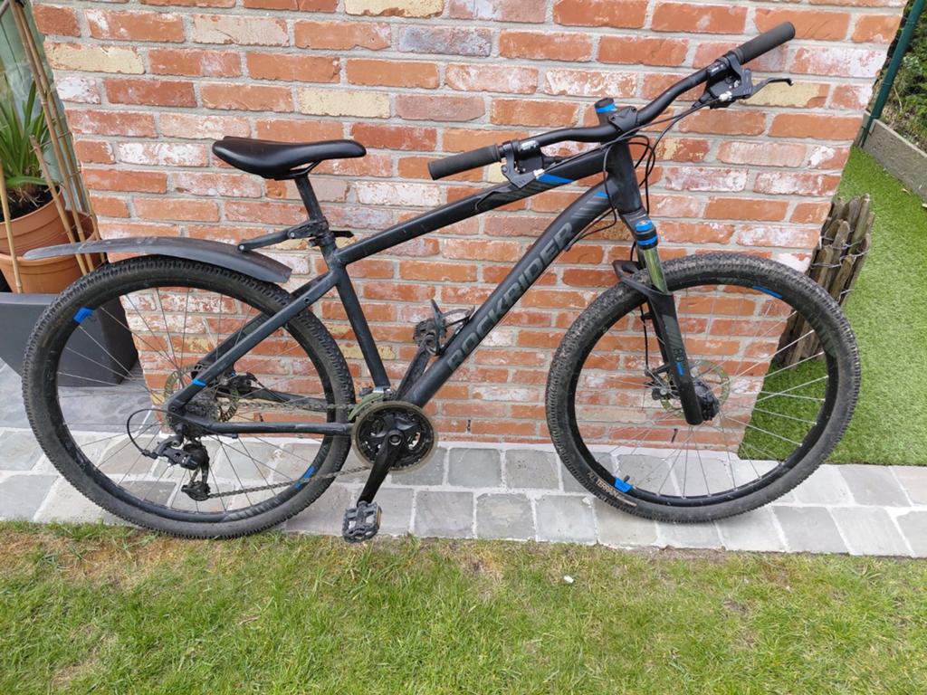 Mountainbike Rockrider st 520, Fietsen en Brommers, Gebruikt, Schijfrem, Ophalen, Overige merken