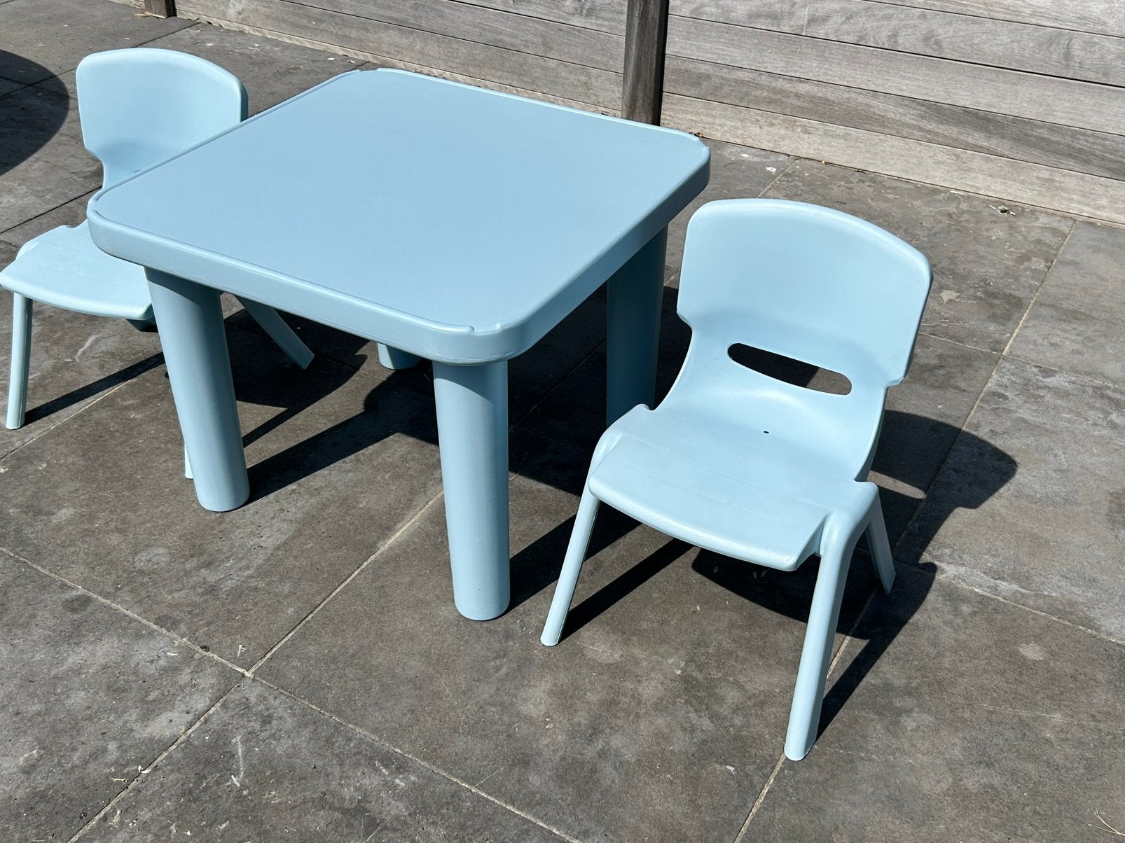 Kindertafel met stoelen, Kinderen en Baby's, Ophalen, Zo goed als nieuw