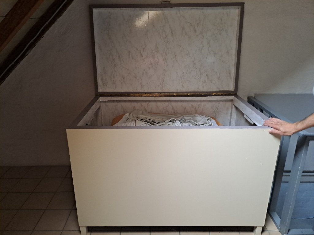 Kisten, Ophalen, Gebruikt