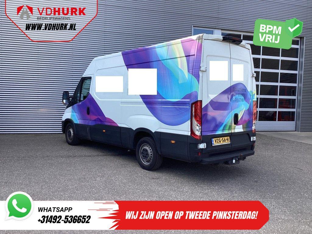 Iveco Daily 35S14V 2.3 L2H2 EXPORT Gev.stoel/ 3.5T trekverm., Automaat, Iveco, Wit, Bedrijf