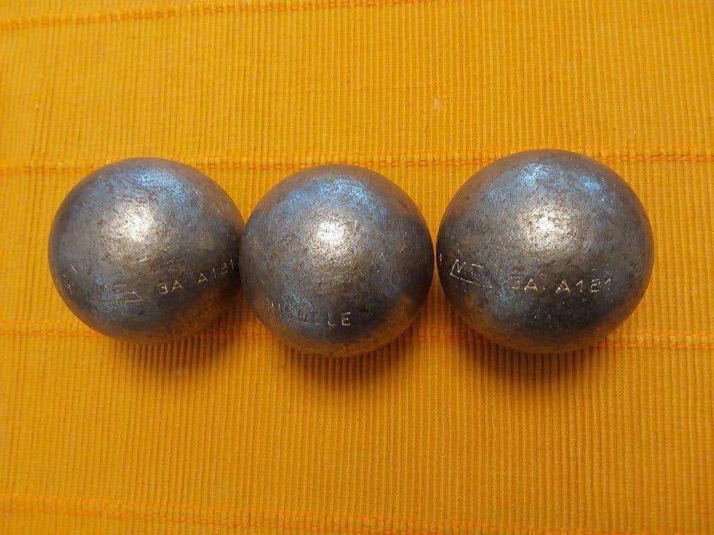 3 boules de pétanque MS 700 3A A121, Enlèvement, Utilisé