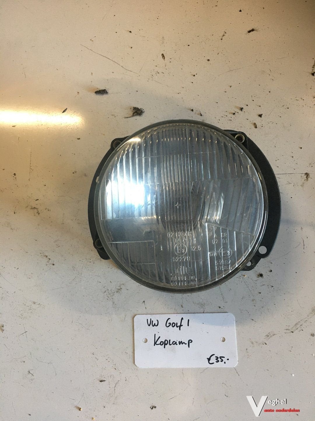 Vw Golf 1 Koplamp, Gebruikt, -, -, Ophalen of Verzenden