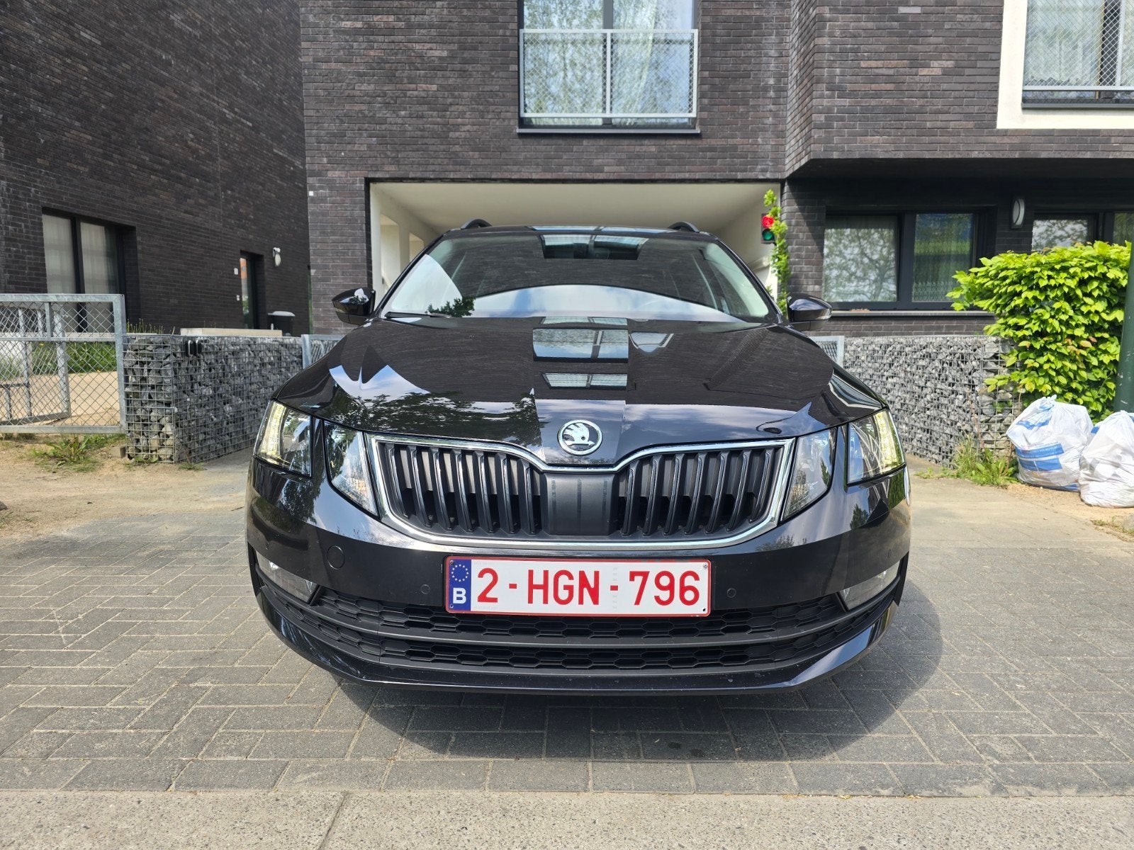 SKODA 1.5 Benzine 120.000 km, 2019 Automaat, Auto's, Automaat, Euro 6, Zwart, Bedrijf