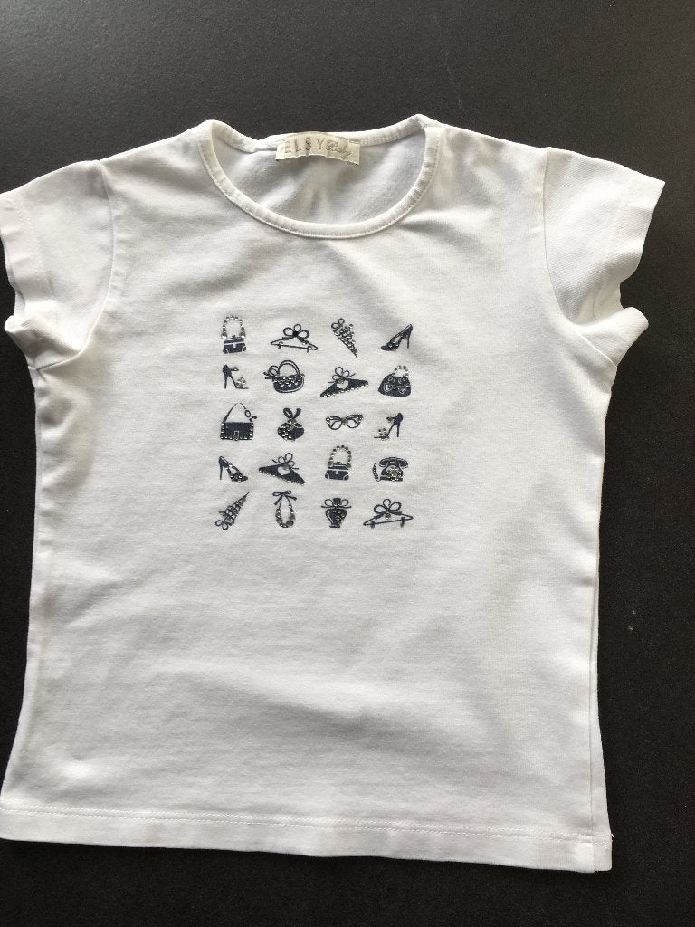 T-shirt wit Elsy maat 80, Elsy, Meisje, Nieuw, Ophalen of Verzenden