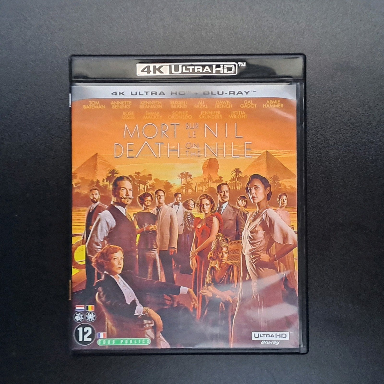 Death on the Nile 4K Ultra HD Blu-ray, Cd's en Dvd's, Ophalen, Zo goed als nieuw, Blu-ray