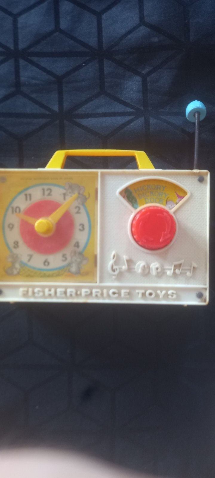 horloge musical jouet 1960, Verzamelen, Ophalen, Gebruikt