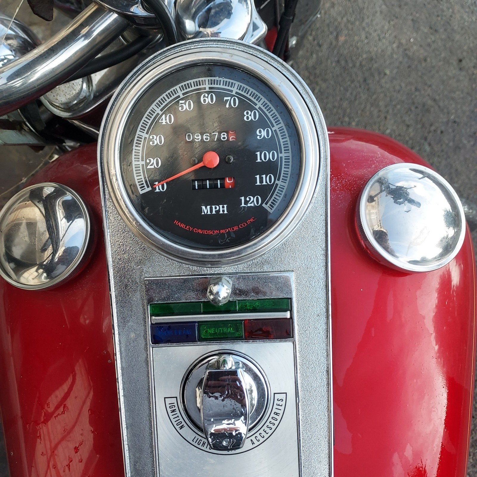 harley davidson heritage softail, Enlèvement