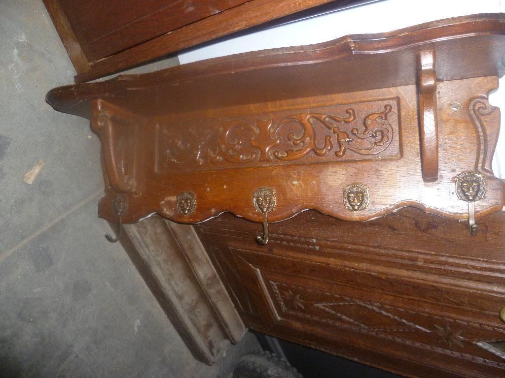 BRETOENSE EIKEN KAPSTOK, Antiek en Kunst, Curiosa en Brocante, Ophalen