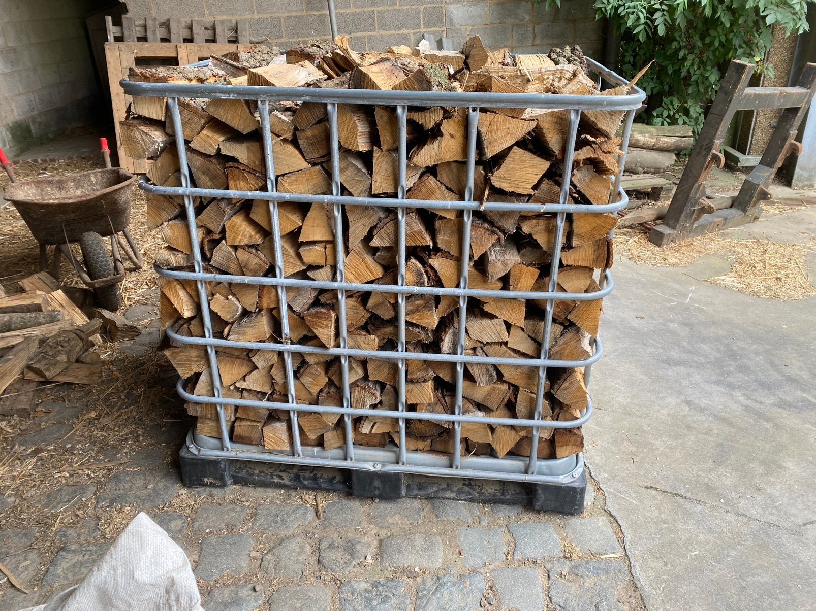 Bois de chauffage sec, Jardin & Terrasse, Moins de 3 m³, Enlèvement, Autres essences de bois, Bûches