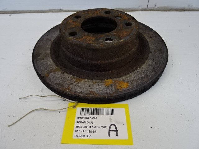 REMSCHIJF ACHTER BMW 3 serie (E90) (12-2004/12-2011), Gebruikt, BMW