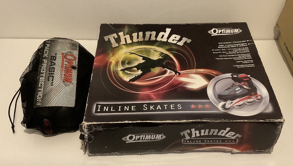 Thunder Optimum inline skates - maat 36 t.e.m. 39, Sport en Fitness, Skeelers, Kinderen, Inline skates 4 wielen, Ophalen, Overige merken