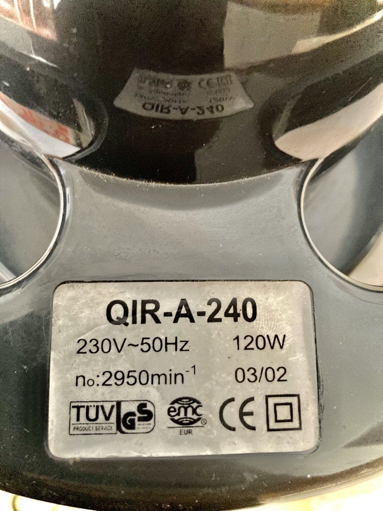 Polisseuse QIR-A-240 — 120 W — 230 V, Autos : Divers, Enlèvement ou Envoi