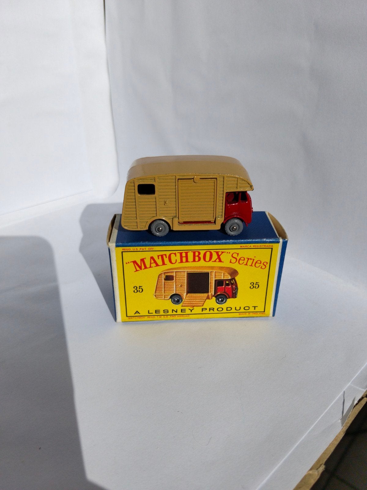 matchbox RARE D-BOX & nr35A Horse Box GPW Lesney MOKO.
Varia, Ophalen of Verzenden, Lesney