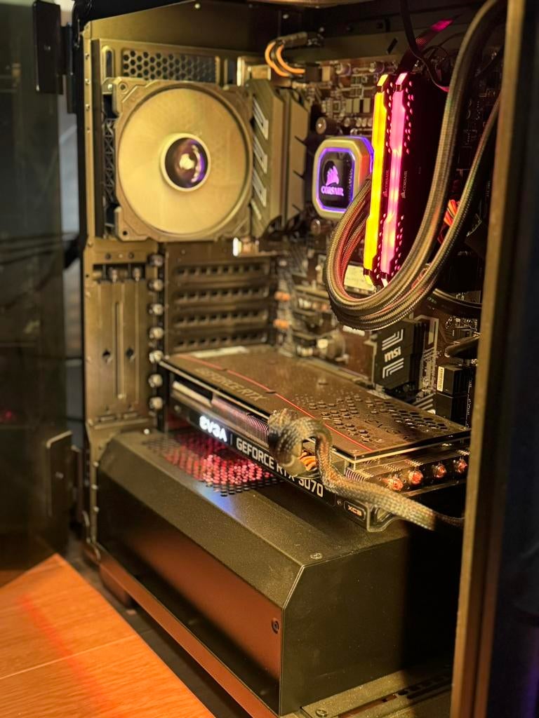 PC Gamer rtx3070 + i7-9700k/ 16GB ram/ ssd + 2tb, Enlèvement, Comme neuf, Gaming, HDD