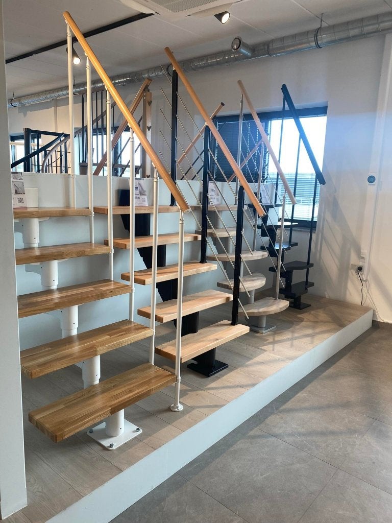 Large choix d'Escalier et garde corps en kit de stock, Bricolage & Construction, Échelles & Escaliers, Neuf, Escalier, Enlèvement