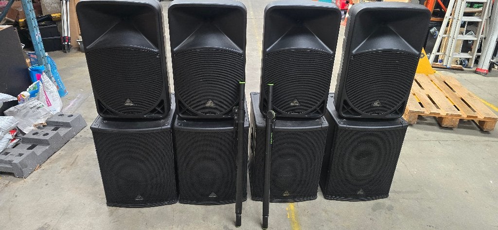 Geluidsset Behringer, Audio, Tv en Foto, Ophalen, Zo goed als nieuw, Audio