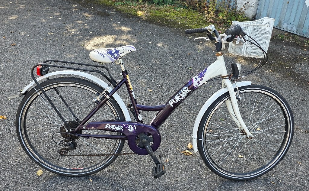 meisjesfiets versnellingen, Fietsen en Brommers, Ophalen, MBM, Handrem, Gebruikt