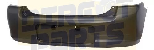 Suzuki Alto RF (4/02-12/06) achterbumper (Zwart/ te spuiten), Neuf, Arrière, -, -