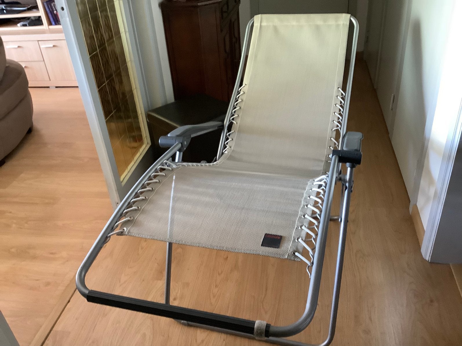 Lafuma relax ligzetel, Enlèvement, Aluminium