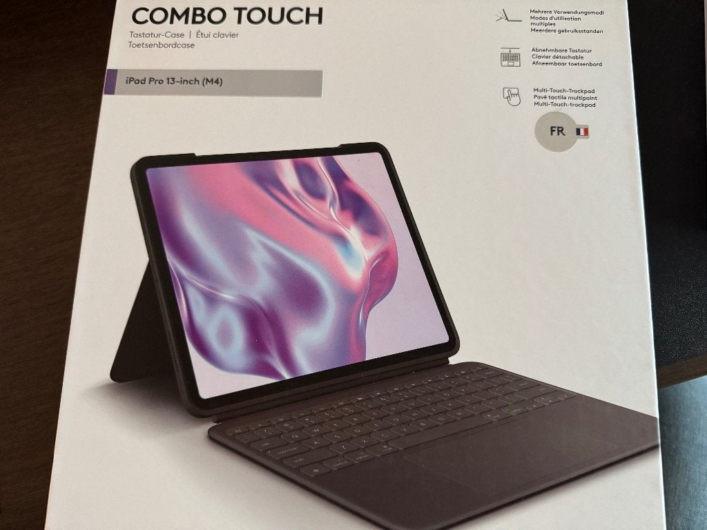 Logitech Combo Touch voor iPad pro 13 inch, Computers en Software, Ophalen, Nieuw, 13 inch of meer, Apple iPad Pro
