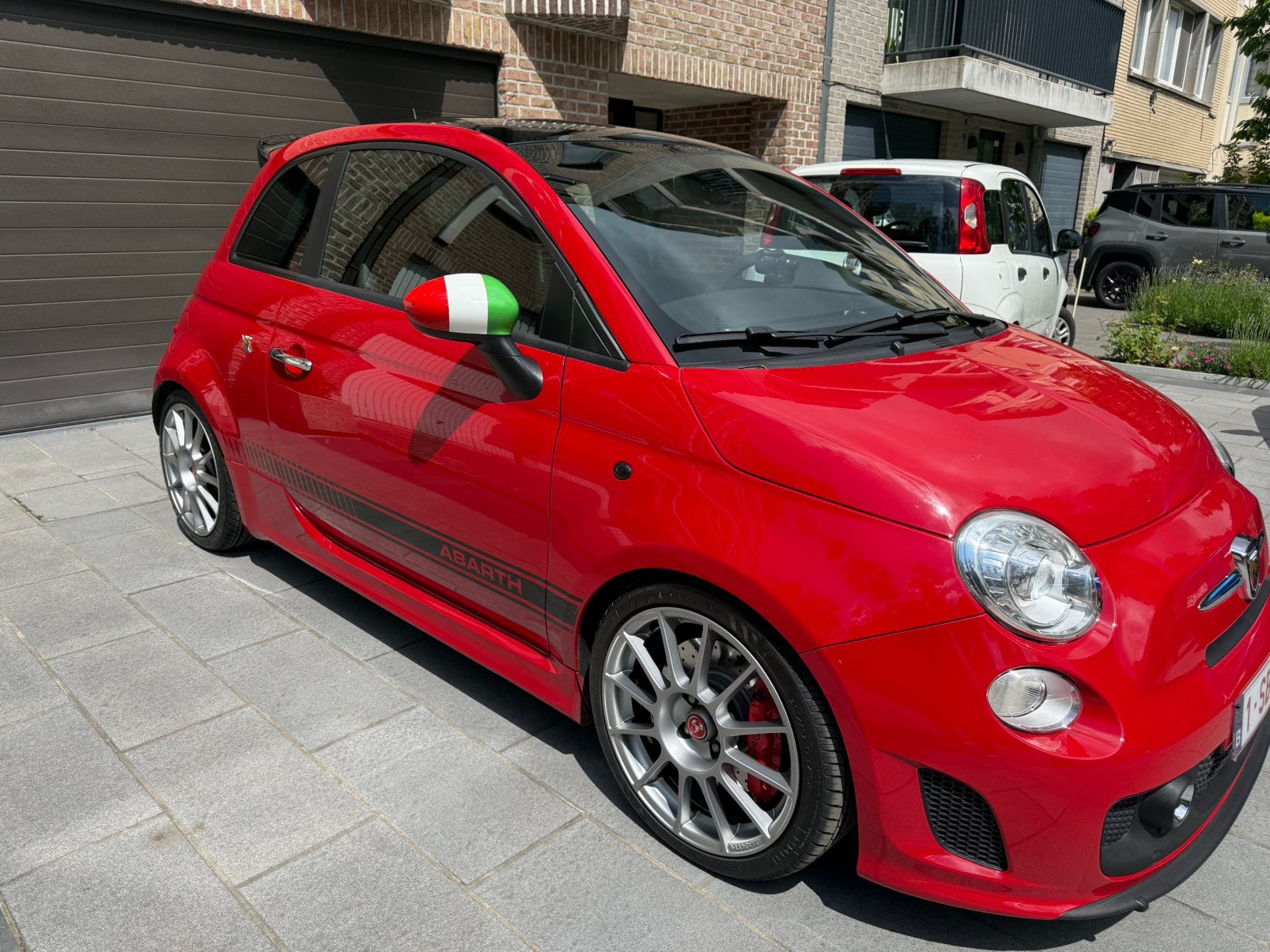 Conditie van de showroom van de Abarth 500, Euro 5, Handgeschakeld, Particulier, Te koop