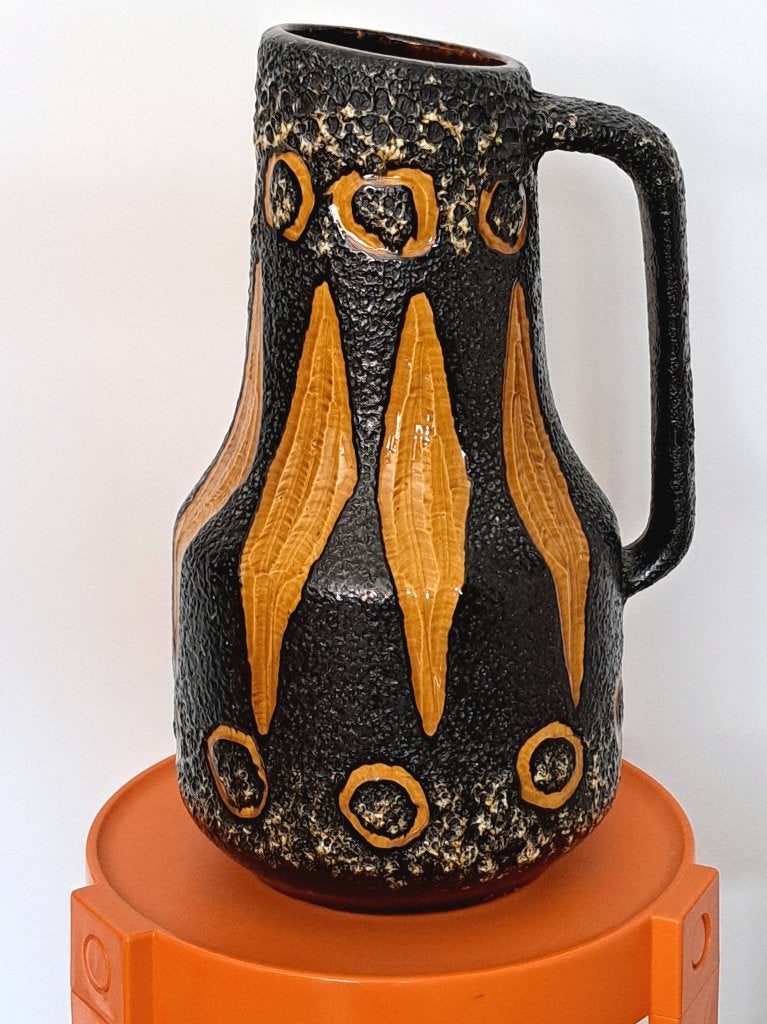 Zeldzame XL Scheurich GABUN Vloervaas, 408-40, Antiek en Kunst, Ophalen