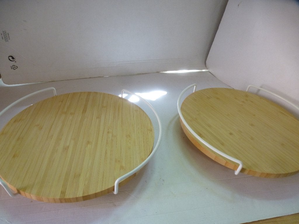 2 X APTITLIG Draaiplateau, organizer bamboe, 28 cm IKEA, Huis en Inrichting, Keuken | Keukenelementen, Ophalen of Verzenden, Zo goed als nieuw