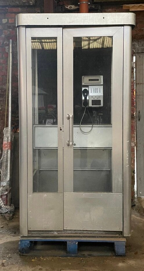 Cabine Telephonique Vintage Déco Belge, Enlèvement