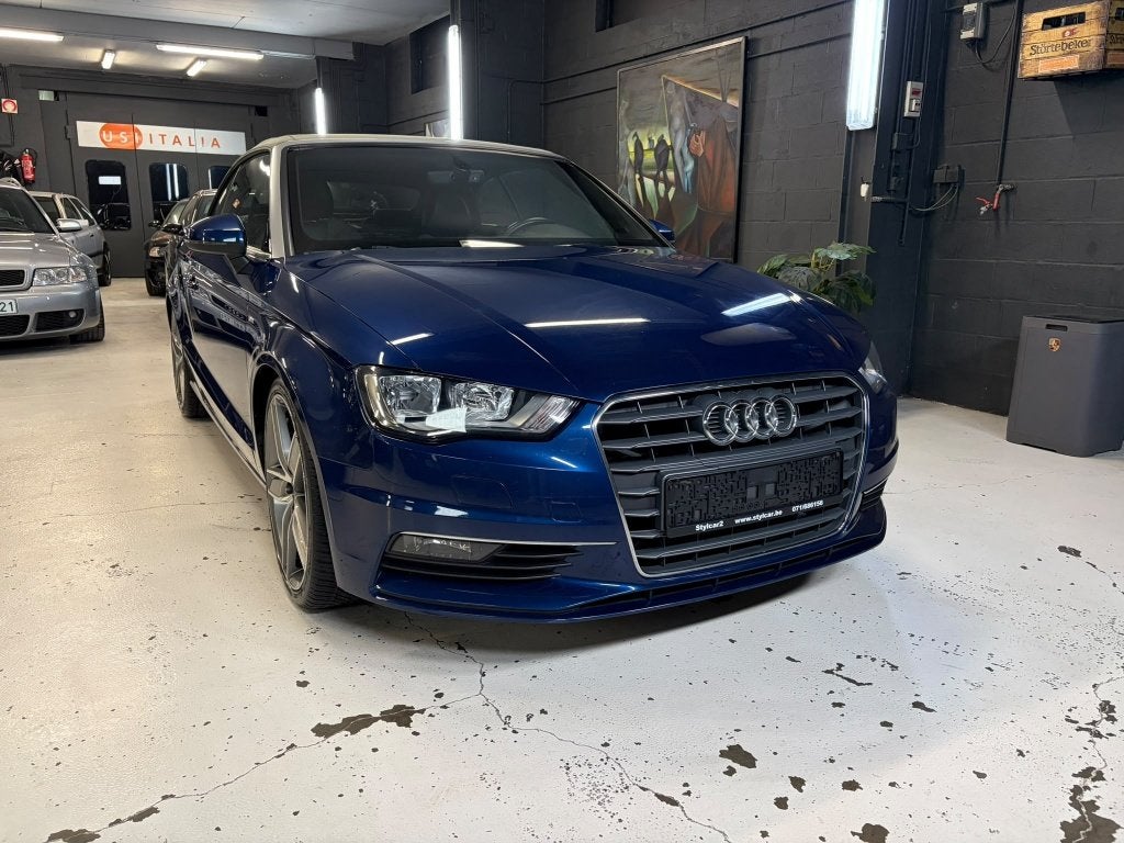 AUDI A3 S-LINE **CABRIOLET** BOITE AUTO** 12MOIS DE GARANTIE, Autos, Cuir, Achat, Euro 6, Entreprise