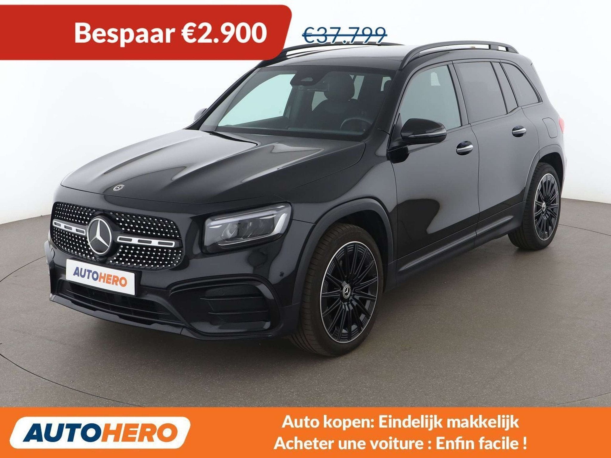 Mercedes-Benz GLB 180 GLB 180 Mild-Hybrid AMG Line, Autos, 1332 cm³, Achat, Autres carburants, Noir