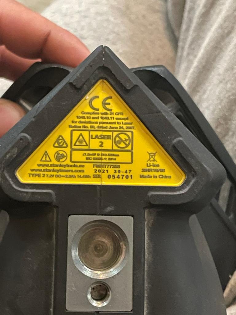 Laser Fatmax, Envoi, Comme neuf, Accumulateur