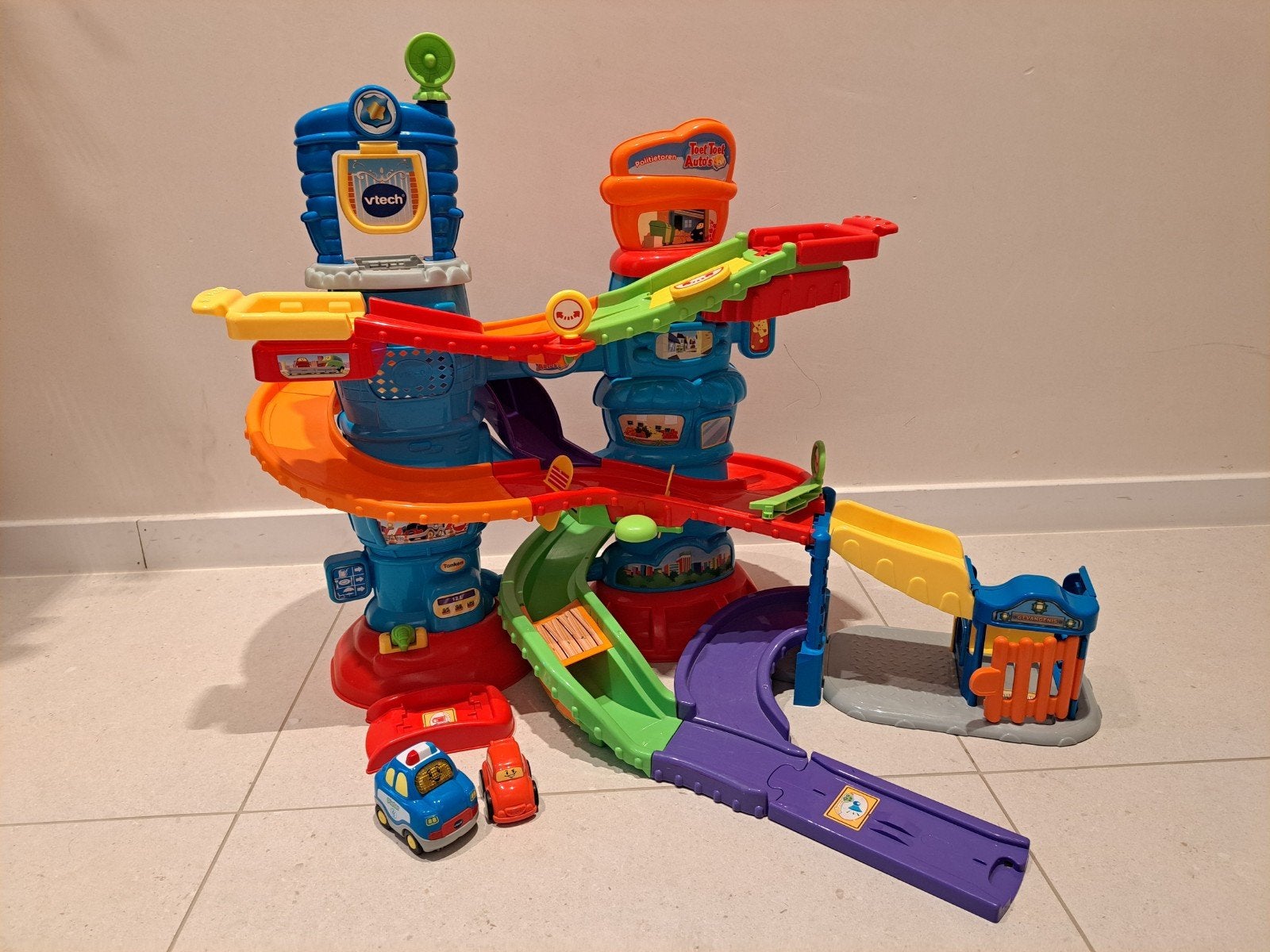 vtech autobaan, Ophalen, Zo goed als nieuw, 2 tot 4 jaar
