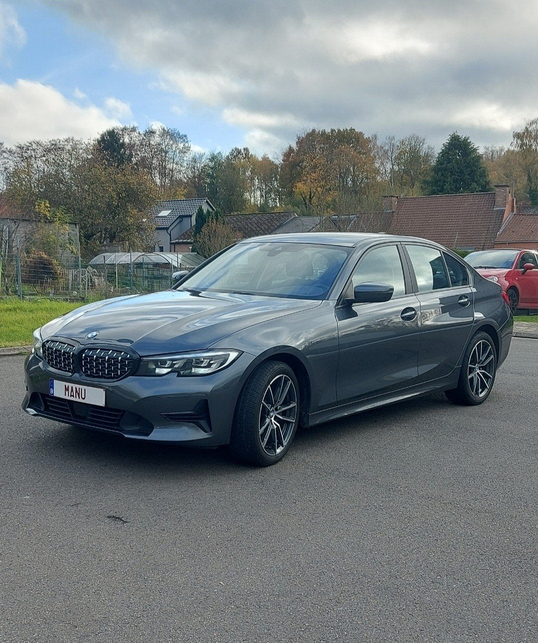 bmw 316d hybrid - Boîte auto - Full options, Auto's, BMW, Automaat, Dealer onderhouden, Euro 6, Leder