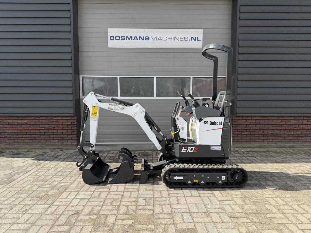 Bobcat E10 z minigraver NIEUW SLOOP / SORTEER functie hydrau