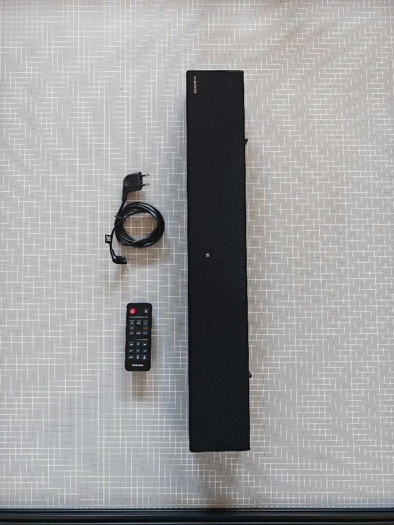 Samsung Soundbar HW-T400 – 100% compleet, Enlèvement ou Envoi, Bluetooth, Comme neuf