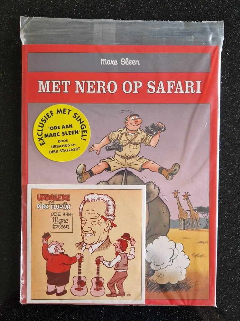 Nero, Trilogie, Geseald met Single, Ode aan Marc Sleen., Marc Sleen, Eén stripboek, Nieuw, Ophalen of Verzenden