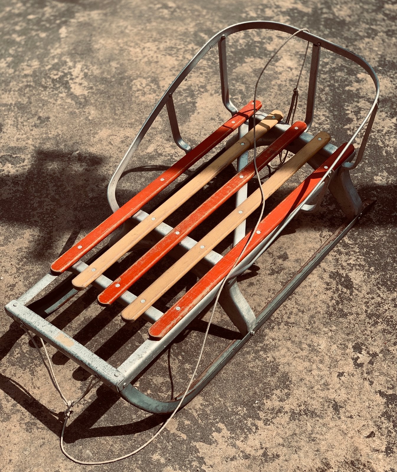 Ancienne luge vintage URSS 1950/60, Enfants & Bébés, Enlèvement ou Envoi, Utilisé
