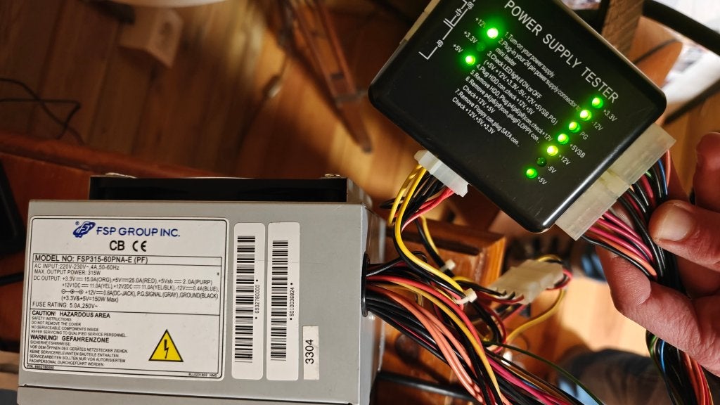 Bloc d'alimentation Packard Bell FSP 315 W ATX + DC, Informatique & Logiciels, Alimentations internes, Enlèvement ou Envoi, Utilisé