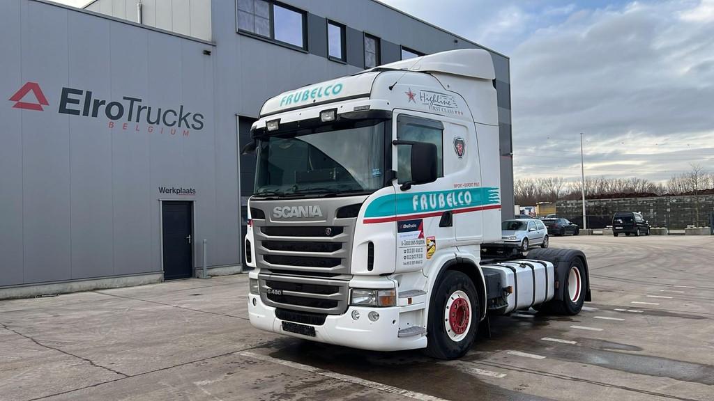 Scania G 480 (EURO 5 / 2 TANKS / BELGIAN TRUCK / RETARDER) E, Auto's, Automaat, Euro 5, Achterwielaandrijving, Bedrijf