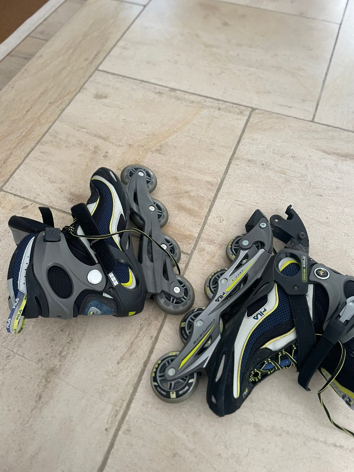 Fila Primo Comp inline skates maat 43. - skeelers, Sport en Fitness, Skeelers, Ophalen, Zo goed als nieuw