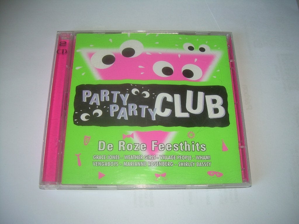 2 CD S - PARTY CLUB - DE ROZE FEESTHITS, Ophalen of Verzenden, Zo goed als nieuw, Verzamelalbum, Dance en House