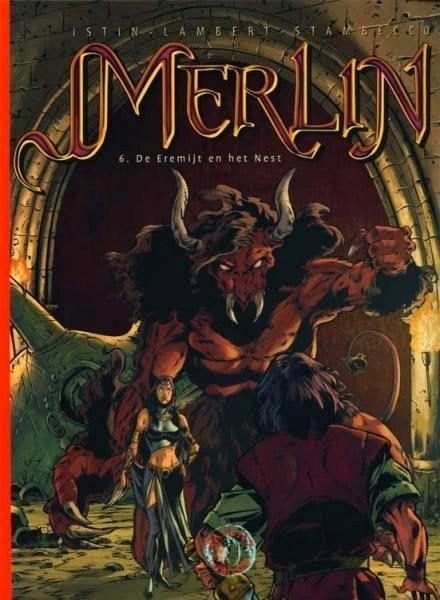 Strip van " Merlin " , nr.6  H.C., Boeken, Stripverhalen, Eén stripboek, Ophalen of Verzenden, Zo goed als nieuw