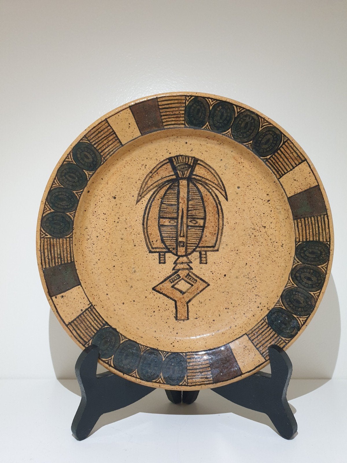 Massamba Albert keramiek 1988. Afrikaanse kunst uit Congo, Ophalen of Verzenden