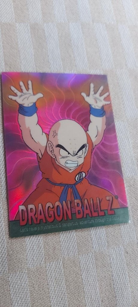 bonus Dragonball Z Card Reverseholo Krillin, Hobby & Loisirs créatifs, Enlèvement ou Envoi, Neuf, Cartes en vrac