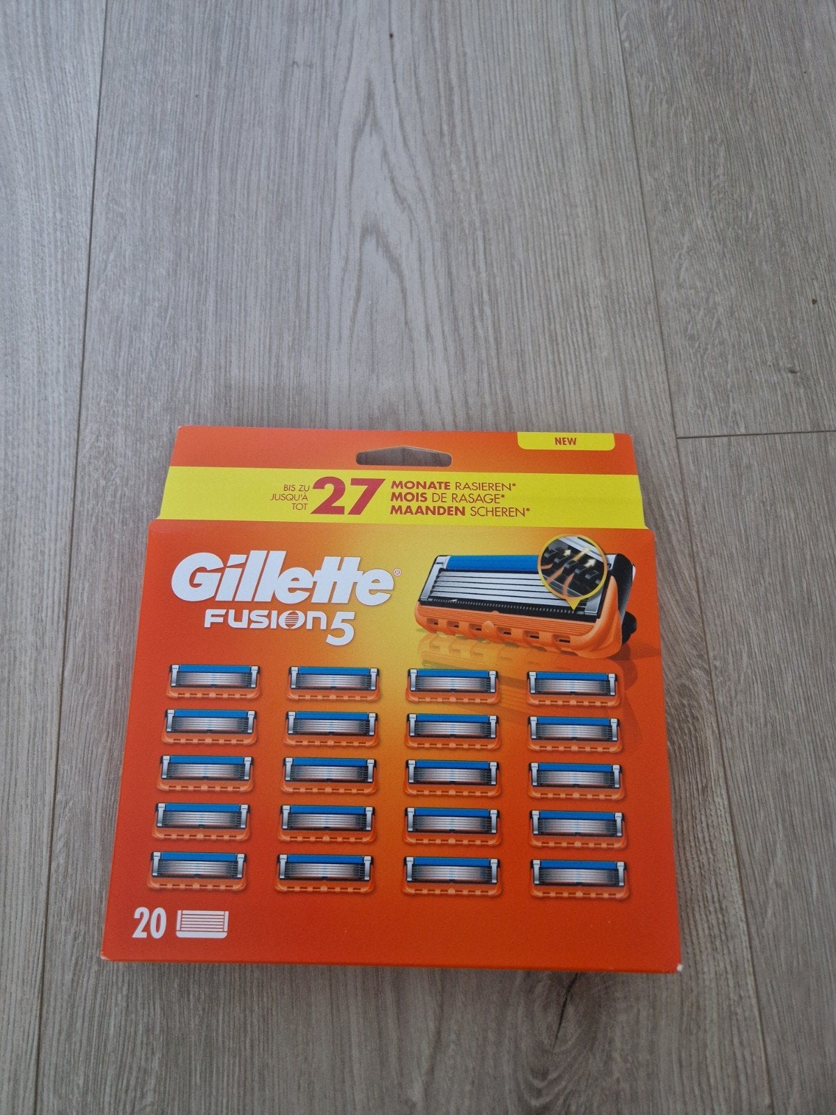 Lames de rasoir Gillette Fusion5 20 pièces, Enlèvement, Neuf, Tout le visage, Soins