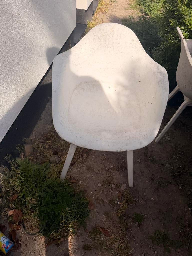 Gratis 10x kuipstoelen voor tuin / project – op te frissen, Ophalen, Gebruikt, Kunststof
