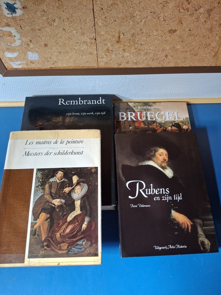 kunst, Boeken, Ophalen, Gelezen, Schilder- en Tekenkunst, Diverse auteurs