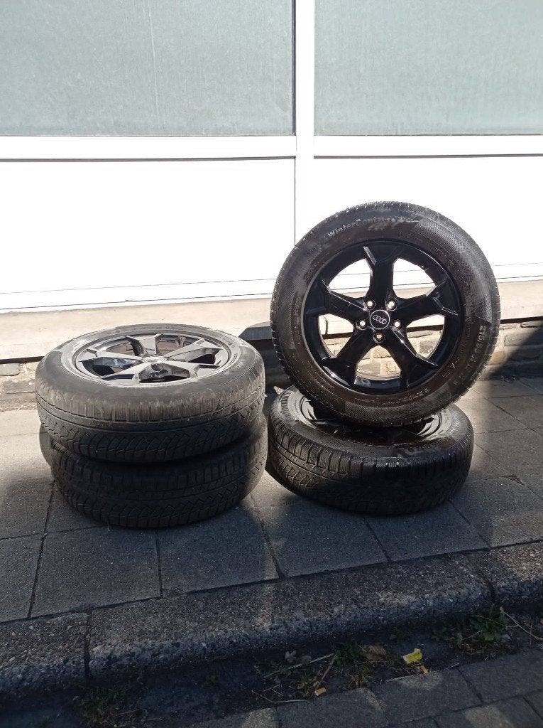 Jantes Origine Audi Q3 Vw Tiguan 215/65/17, Enlèvement ou Envoi, Jante(s)