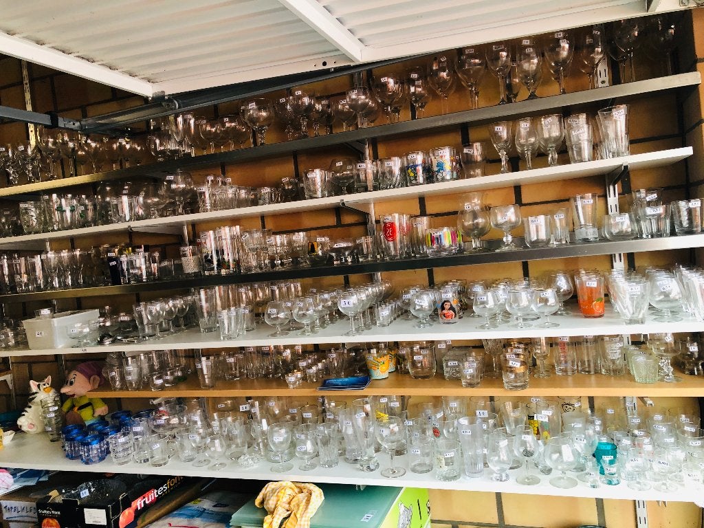 glazen... glazen... glazen..., Ophalen of Verzenden, Zo goed als nieuw