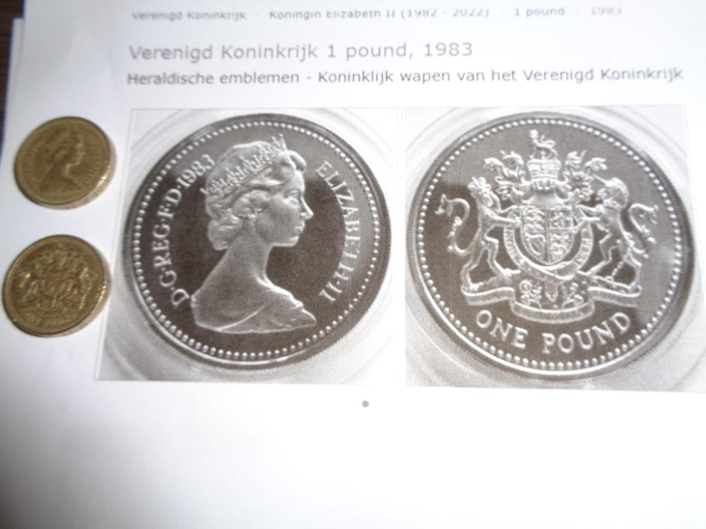 verzameling munten Verenigd Koninkrijk, Postzegels en Munten, Ophalen, Munten